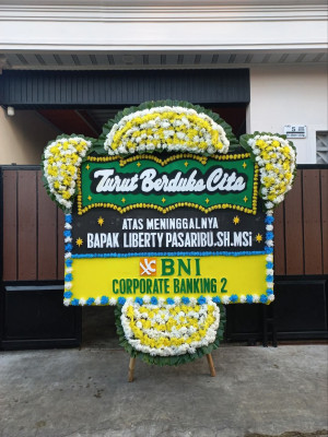 Papan Bunga Duka di Sindangrasa