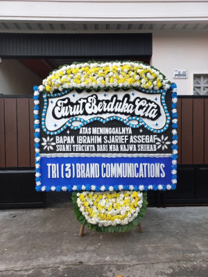 Papan Bunga Duka di Sindangrasa